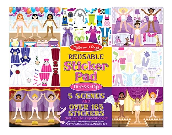 Melissa & Doug Tak Çıkar Çıkartma Kitabı - Moda