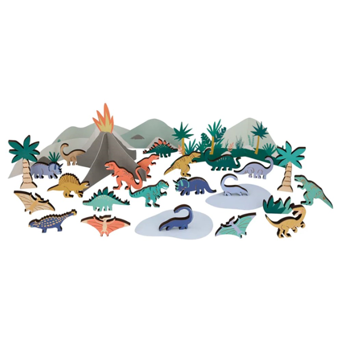 Meri Meri - Dinosaur Advent Calendar - Dinozor Advent Calendar
