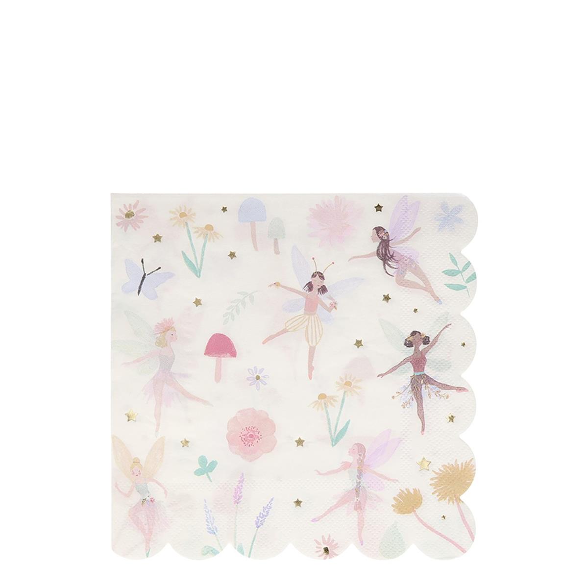 Meri Meri - Fairy Napkins - Peri Kızı Peçete L