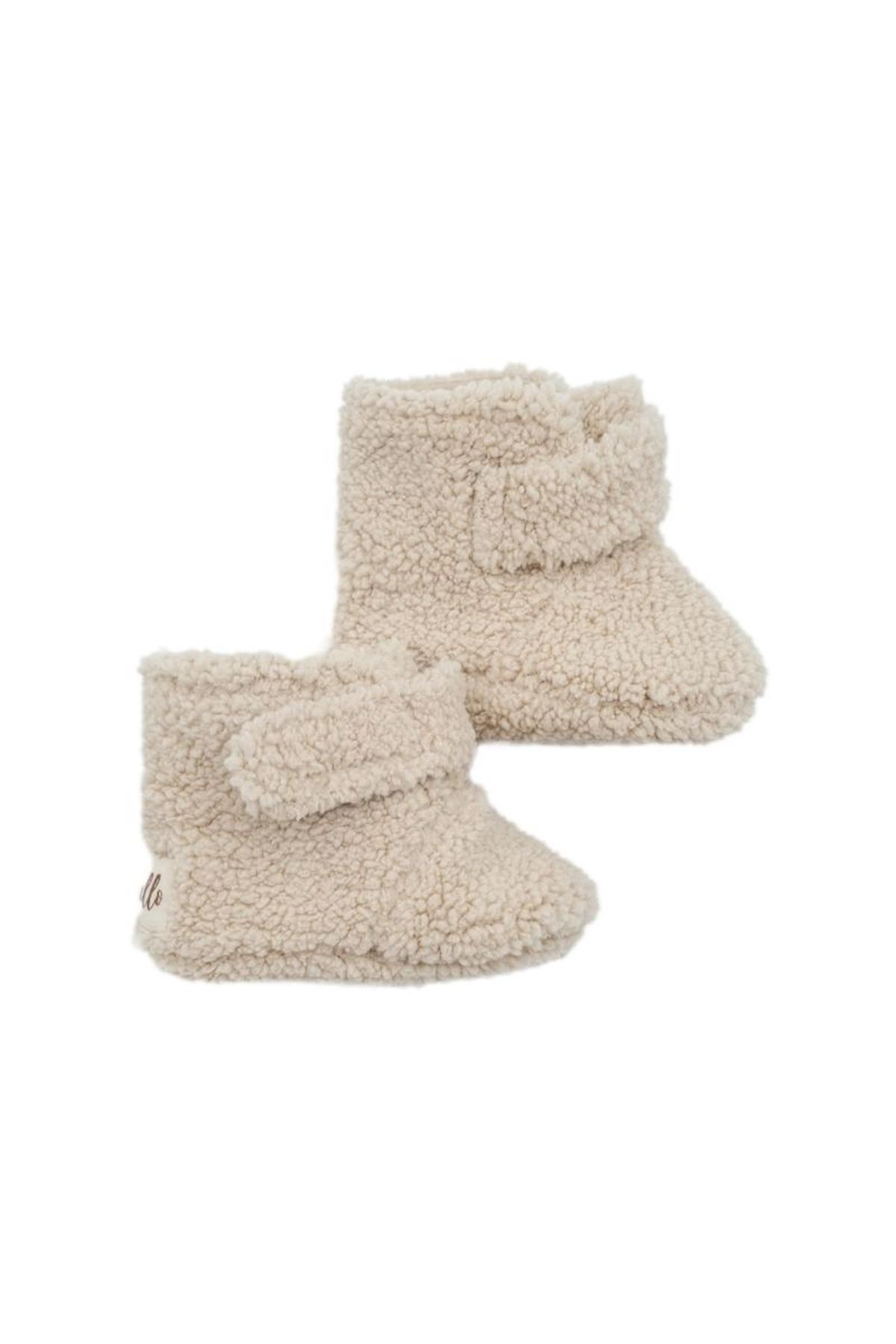 Miela Kids Peluş Patik - Bej