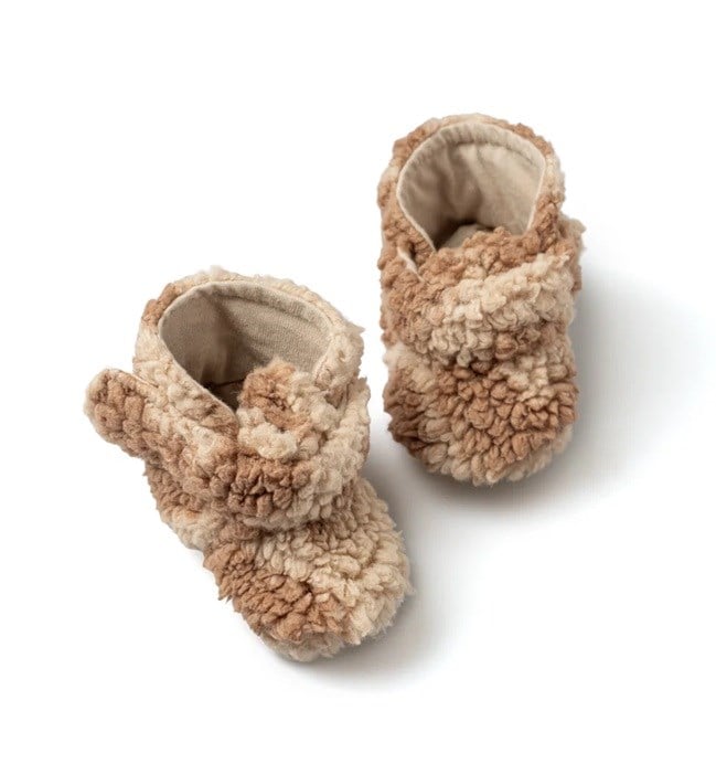 Miela Kids Peluş Patik Leopar