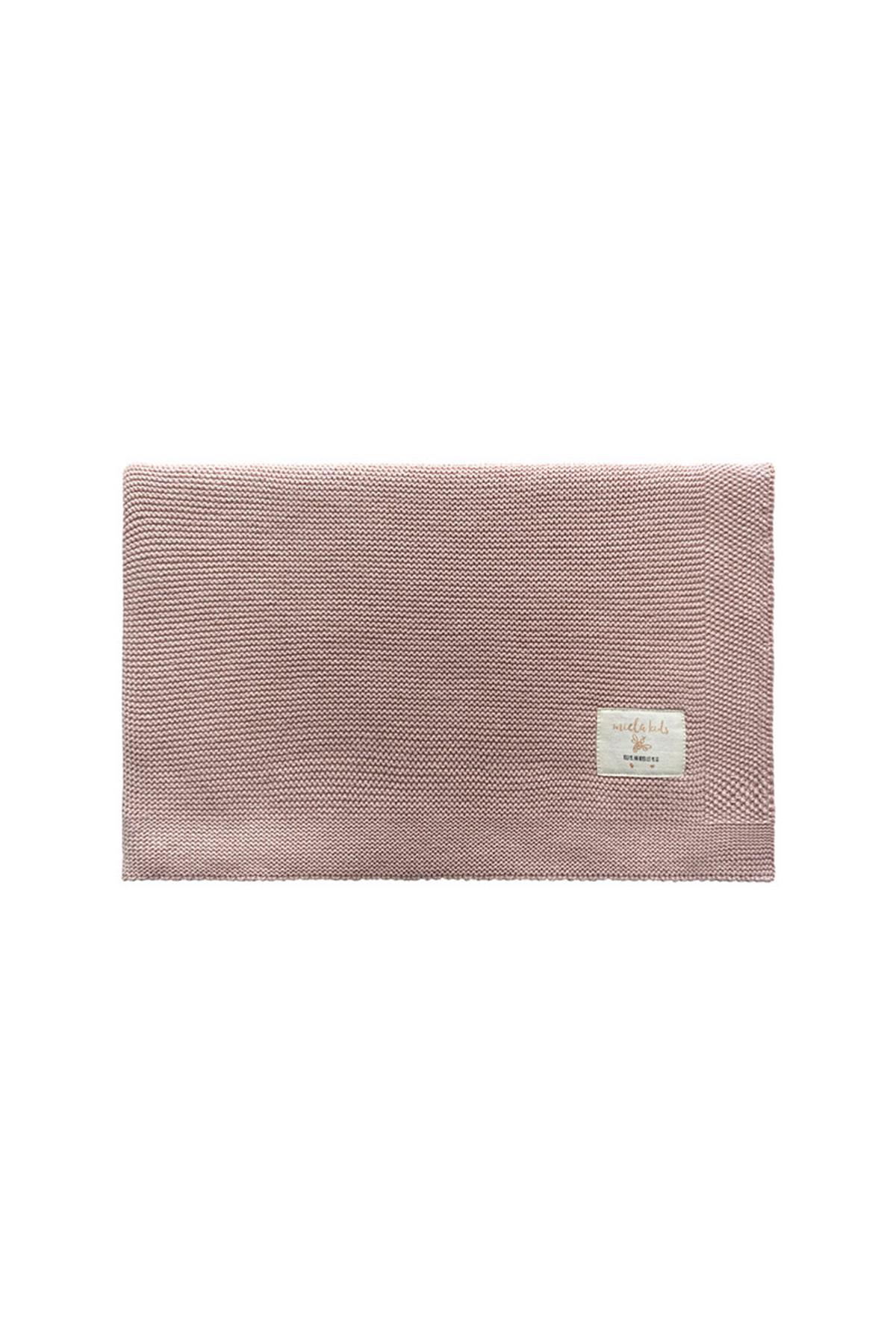 Miela Kids Pure Triko Battaniye - Toz Pembe