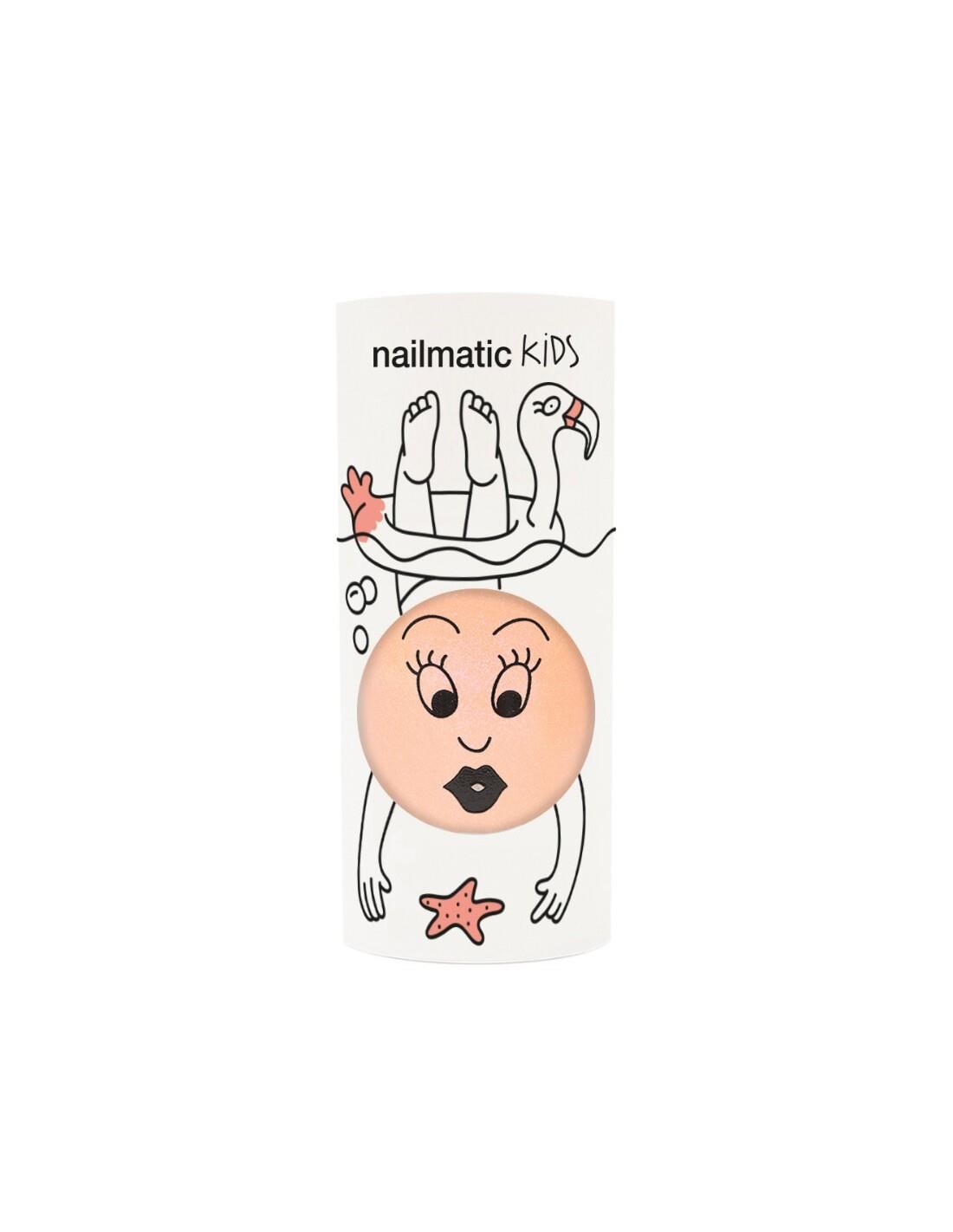 Nailmatic Kids Su Bazlı Çocuk Ojesi / Neon Mercan