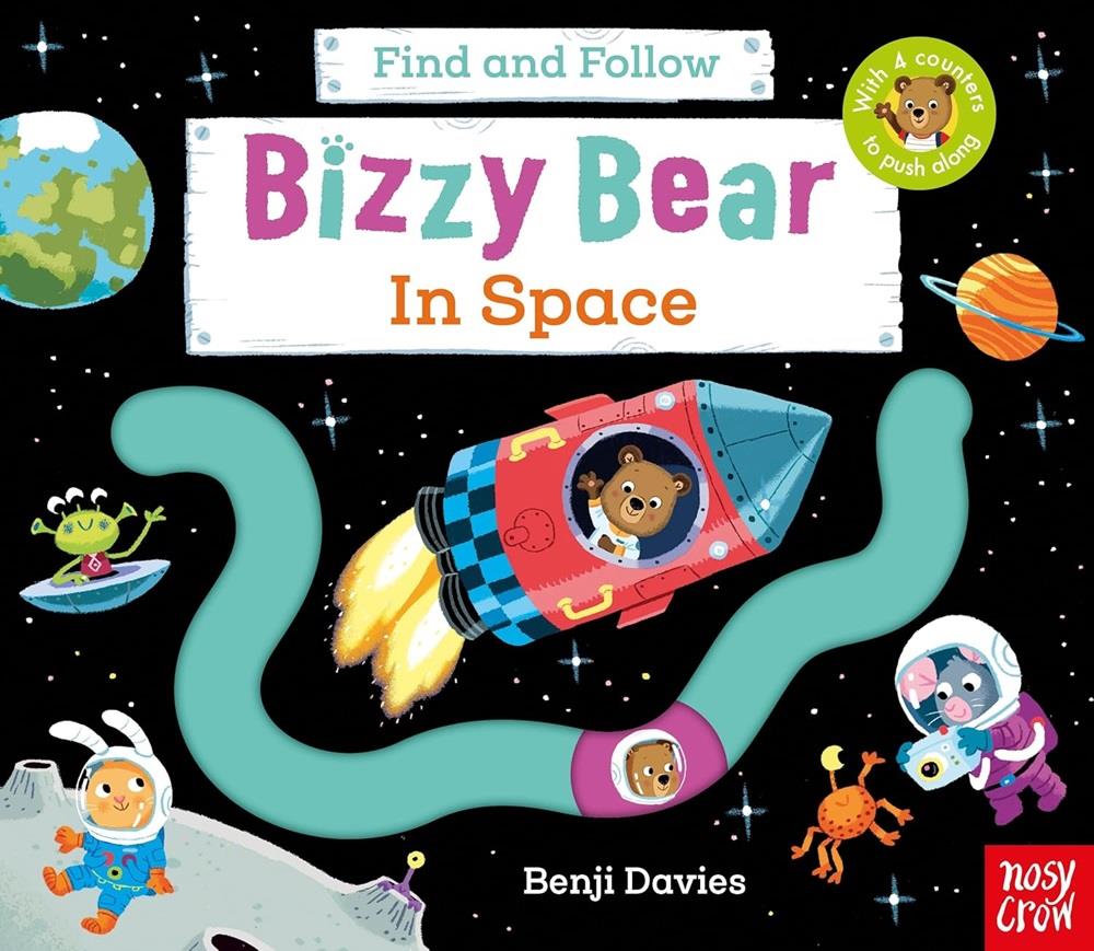 Nosy Crow Bizzy Bear In Space - Find and Follow