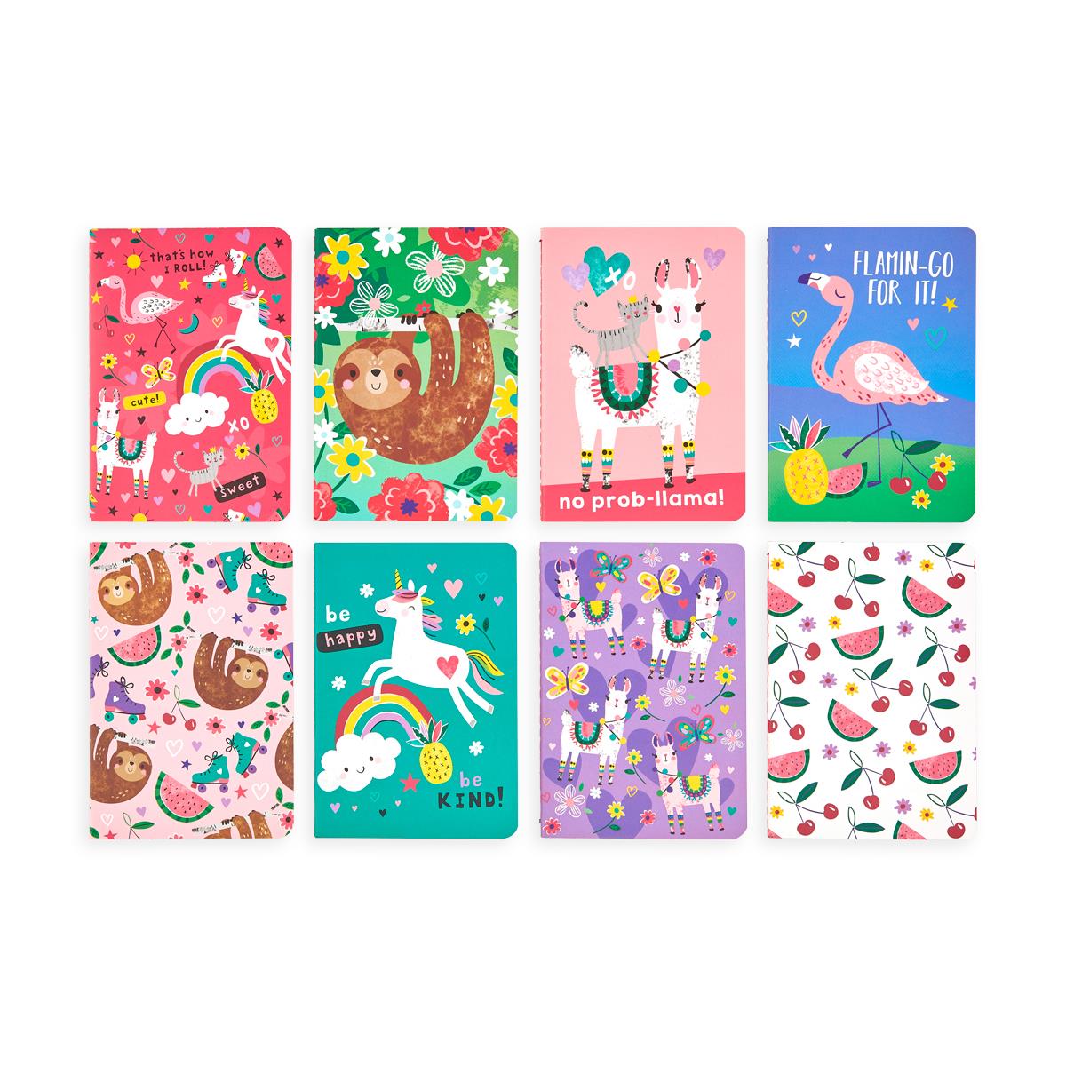 Ooly Pocket Pal Mini 8'li Defter Seti - Funtastic Friends