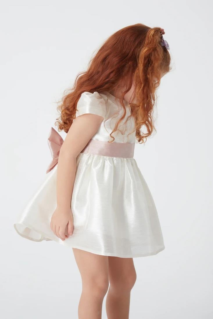 Petit Coral Ivory Blossom Elbise