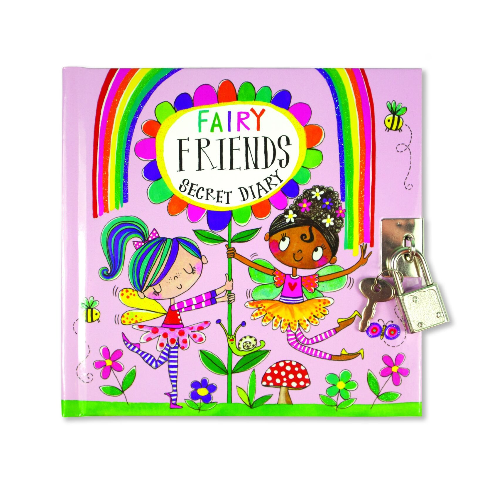 Rachel Ellen Kilitli Günlük - Fairy Friends - Peri Kızı