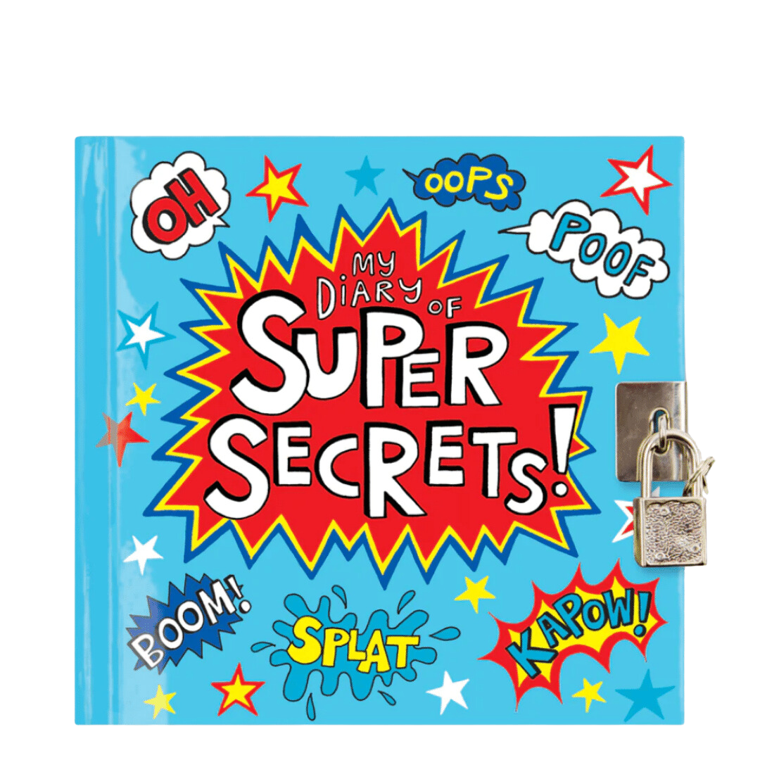 Rachel Ellen Kilitli Günlük - Super Hero - Super Kahraman