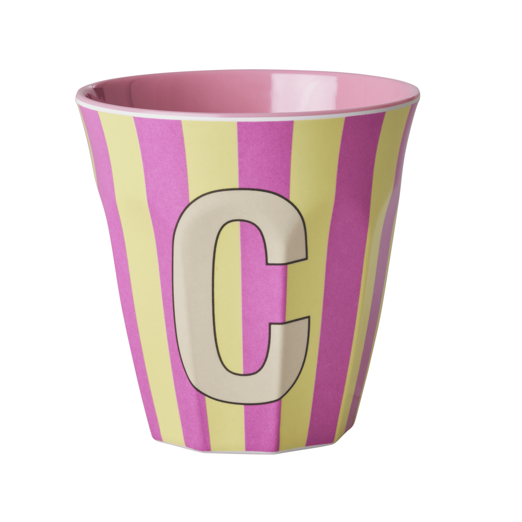Riceteria Çizgili Melamin Bardak - C