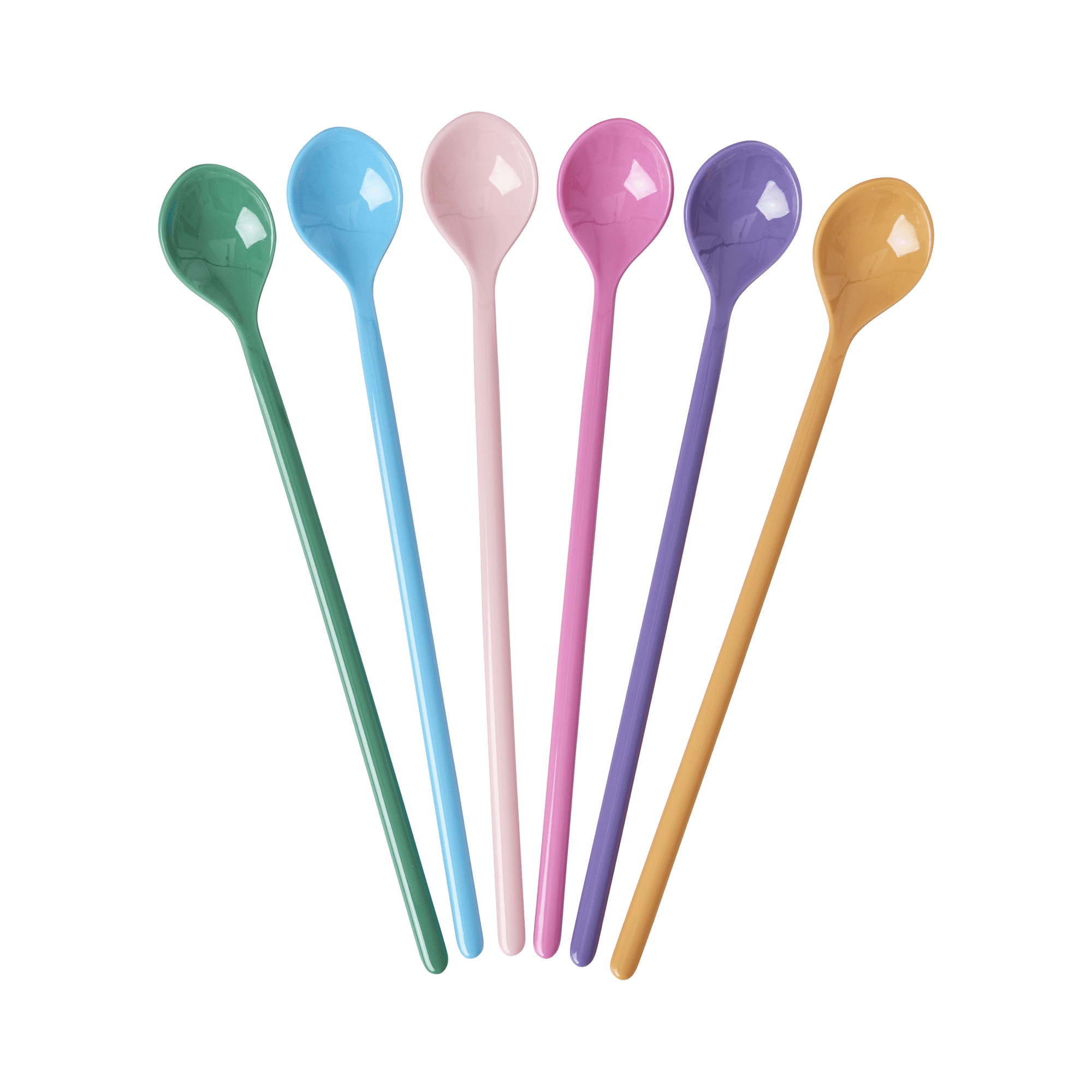 Riceteria Melamin Latte Kaşığı 6'lı Set