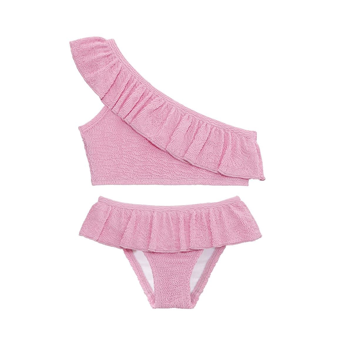 Sand Mother Sand Wave Lambada Bikini Set - Pink