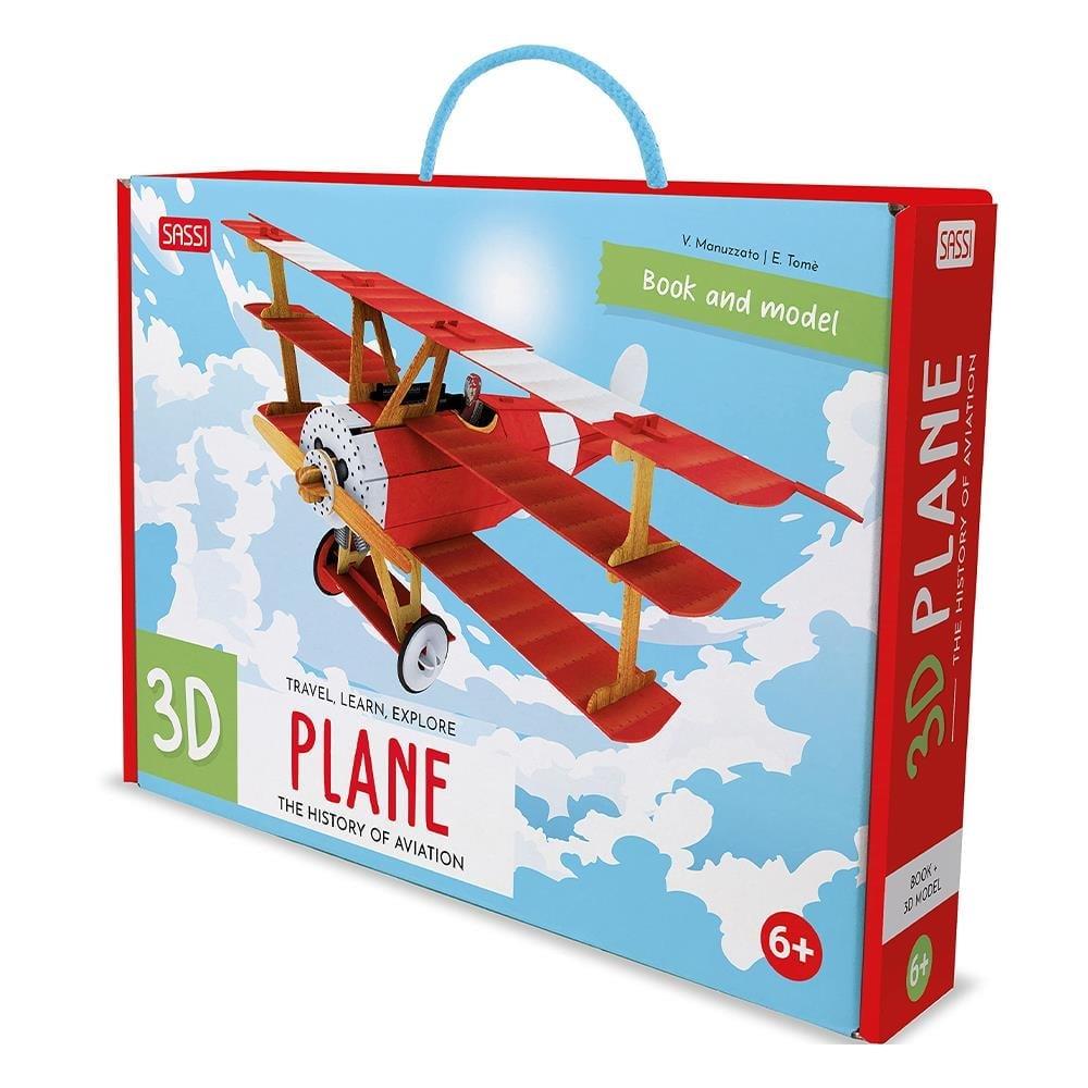 Sassi 3D Plane - Book And 3D Model