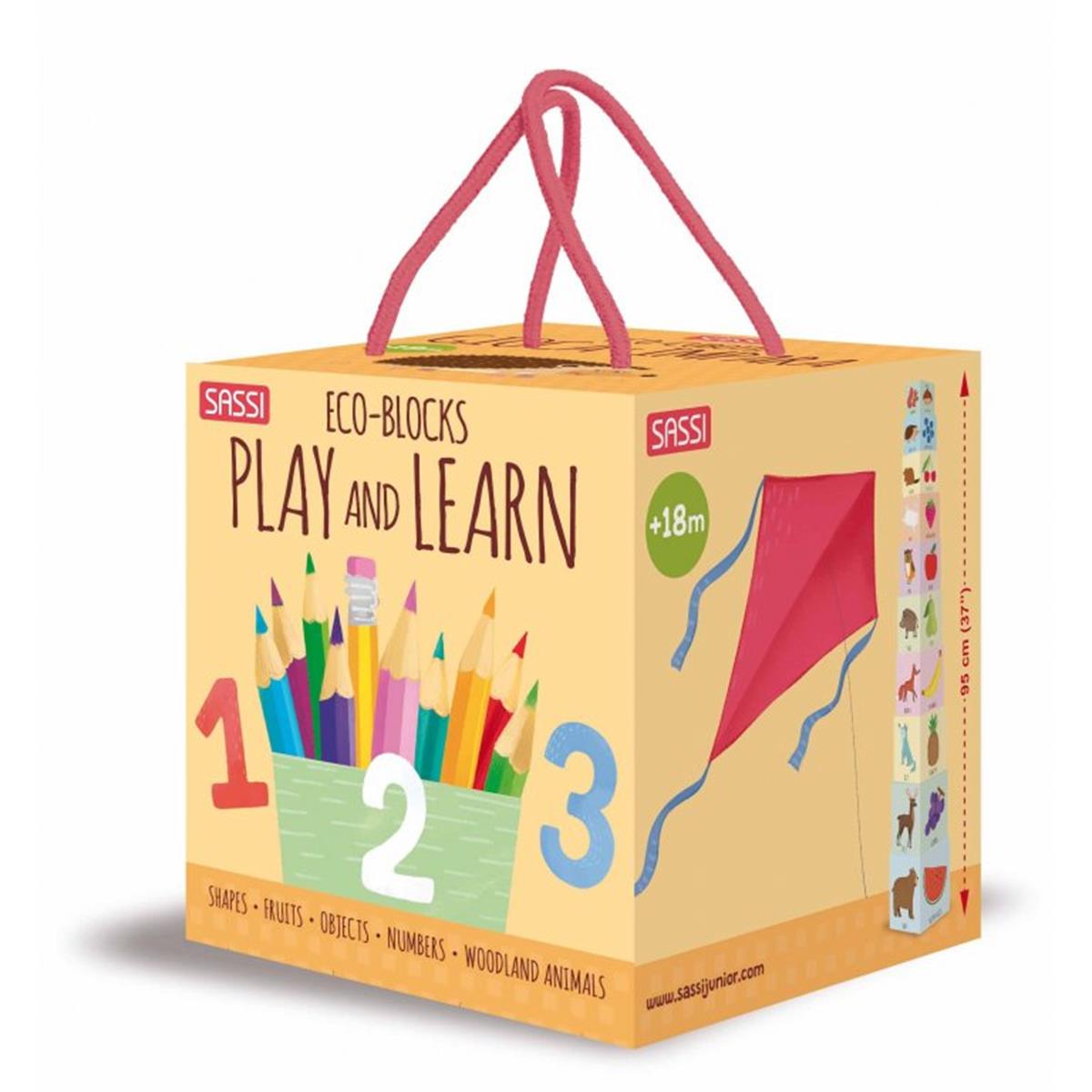 Sassi Eco Blocks Play and Learn