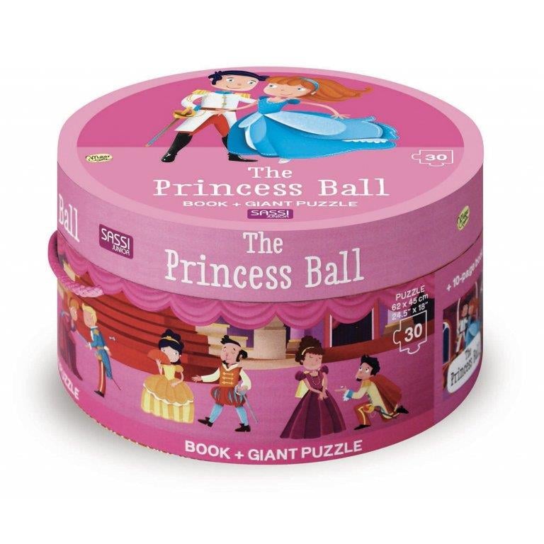 Sassi The Princess Ball Book and Giant Puzzle