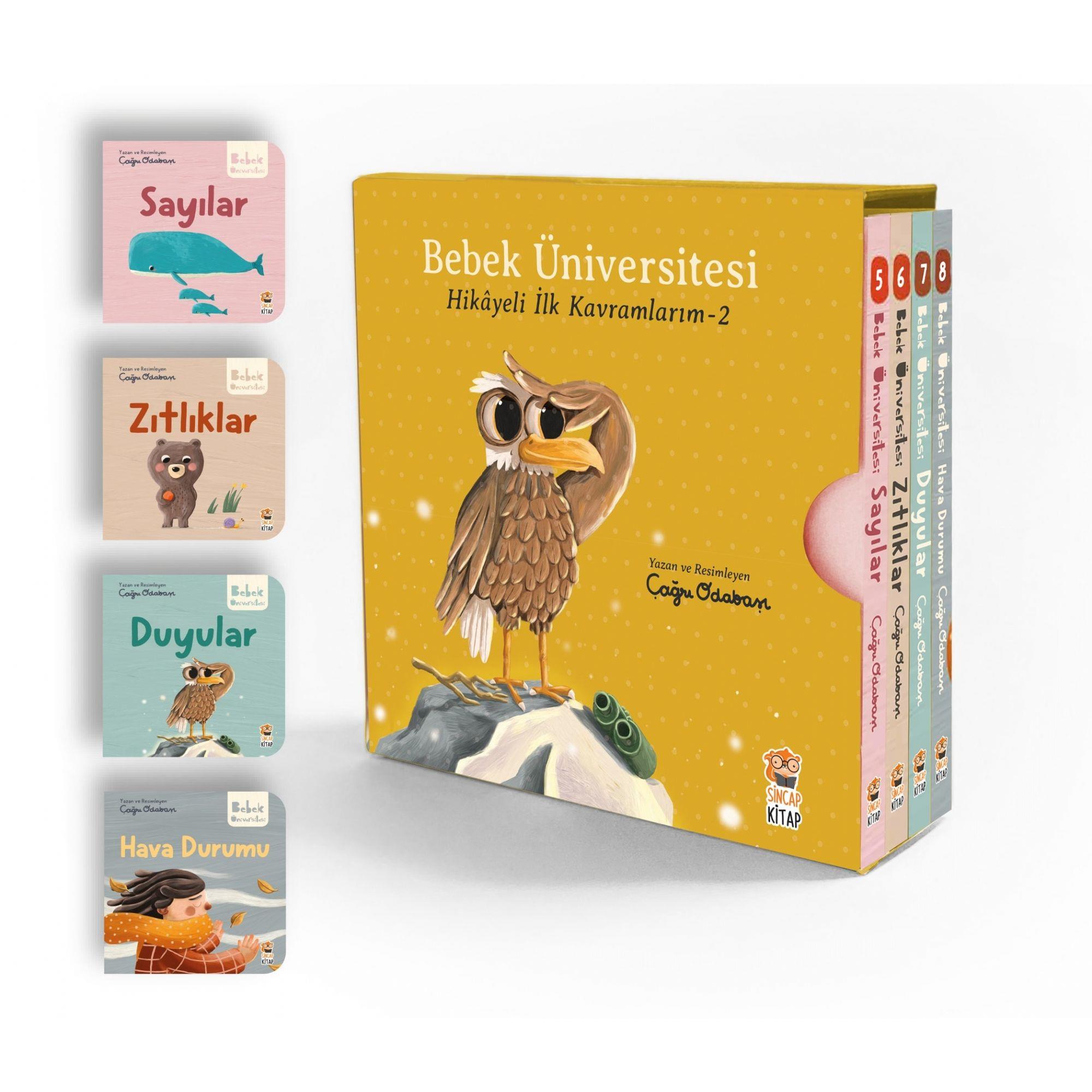 Sincap Kitap - Bebek Üniversitesi Hikayeli İlk Kavramlarım - 2