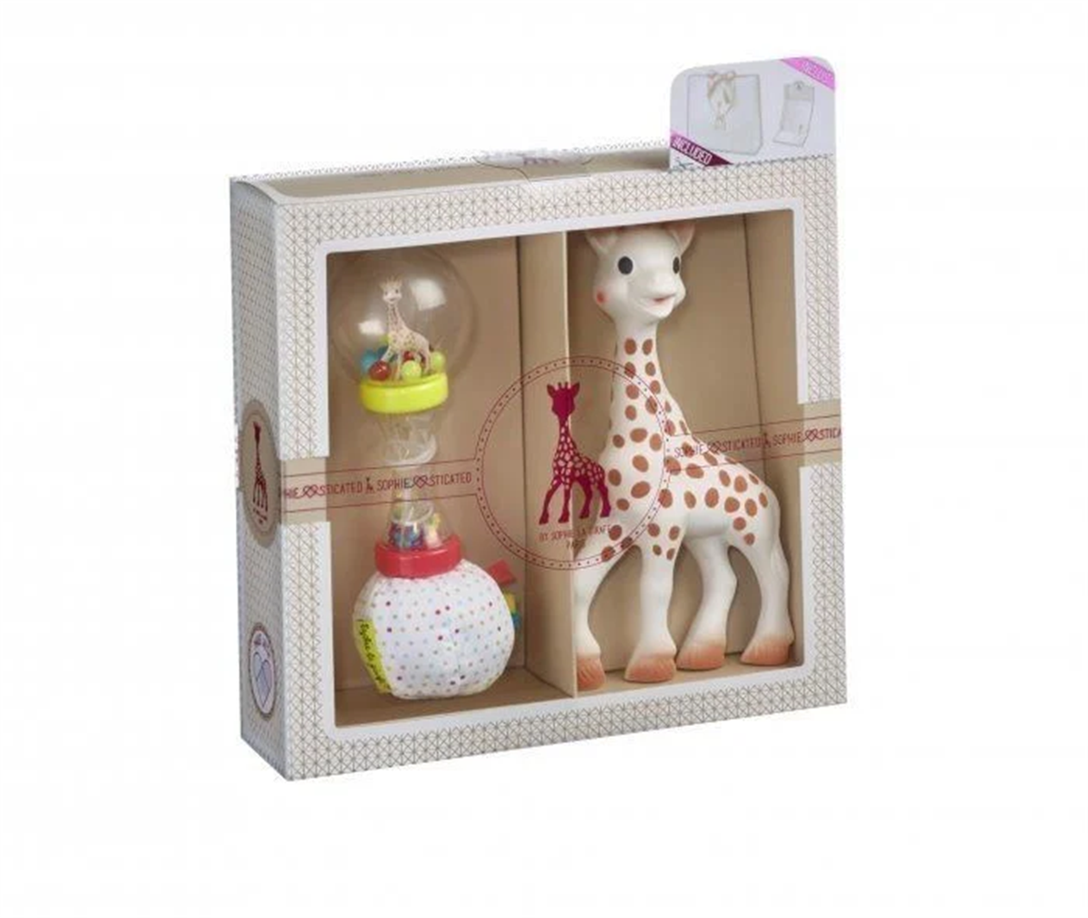 Sophie La Girafe Sophisticated Yeni Doğan Seti 9