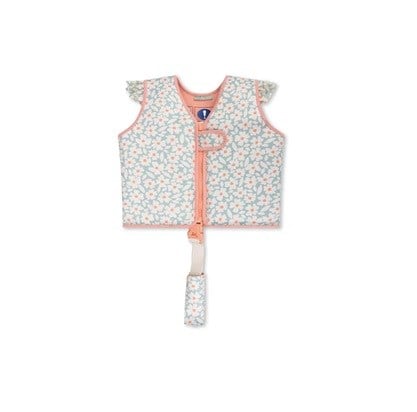 Swim Essentials Green Flowers Köpük Dolgulu Yüzme Yeleği 2-3 Yaş
