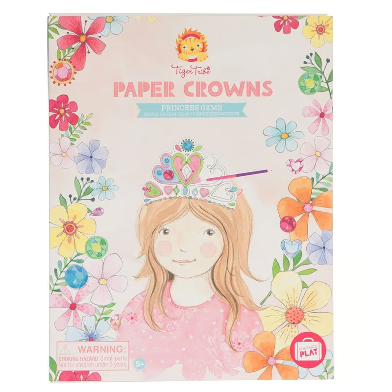 Tiger Tribe Kağıt Taçlar - Princess Gems