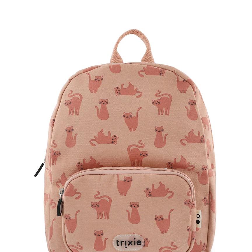 Trixie Backpack Print Charming Cat - Okul Çantası