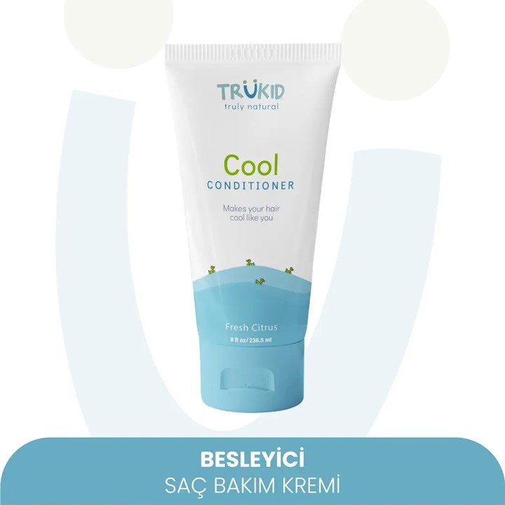 Trukid Besleyici ve Nemlendirici Saç Bakım Kremi 236.5 ml - Cool Conditioner