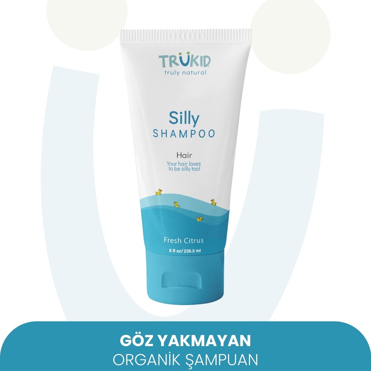 Trukid Silly Göz Yakmayan Organik Şampuan 236.5 ml