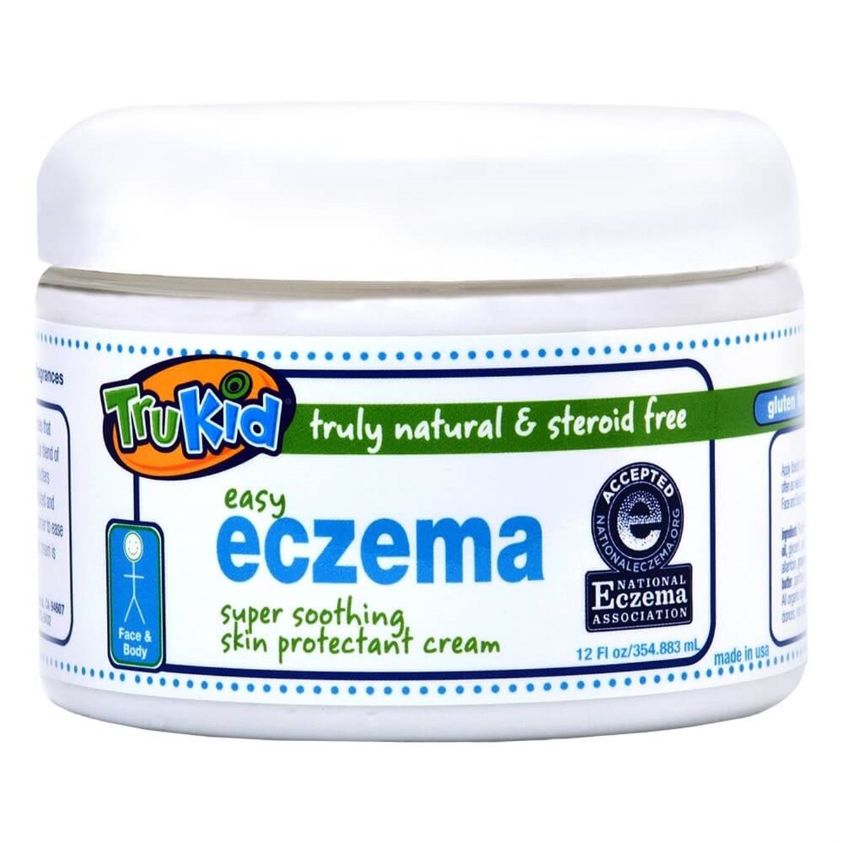 TRUKID/TRUBABY ECZEMA CREAM HASSAS ve EGZEMA CİLTLER İÇİN BAKIM KREMİ 118 ML