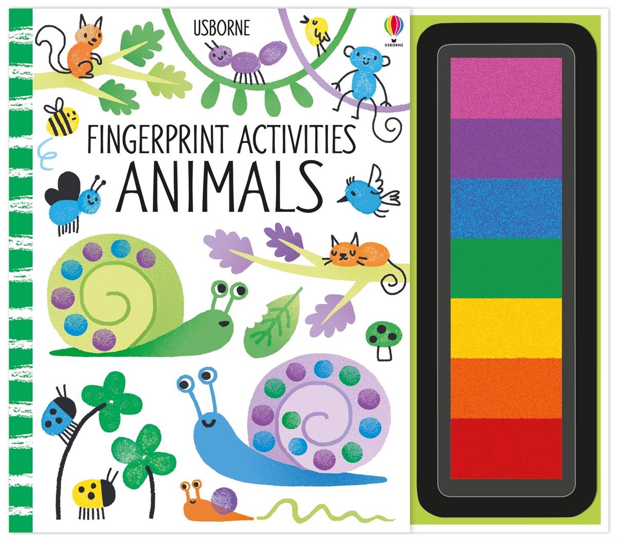 Usborne Fingerprint Activities Animals