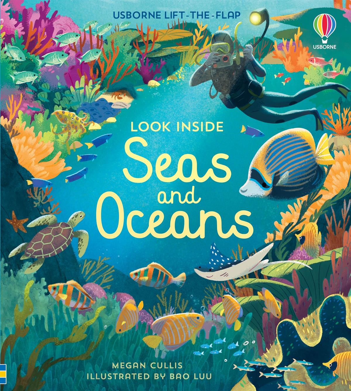 Usborne Lift the Flap Look Inside Seas and Oceans
