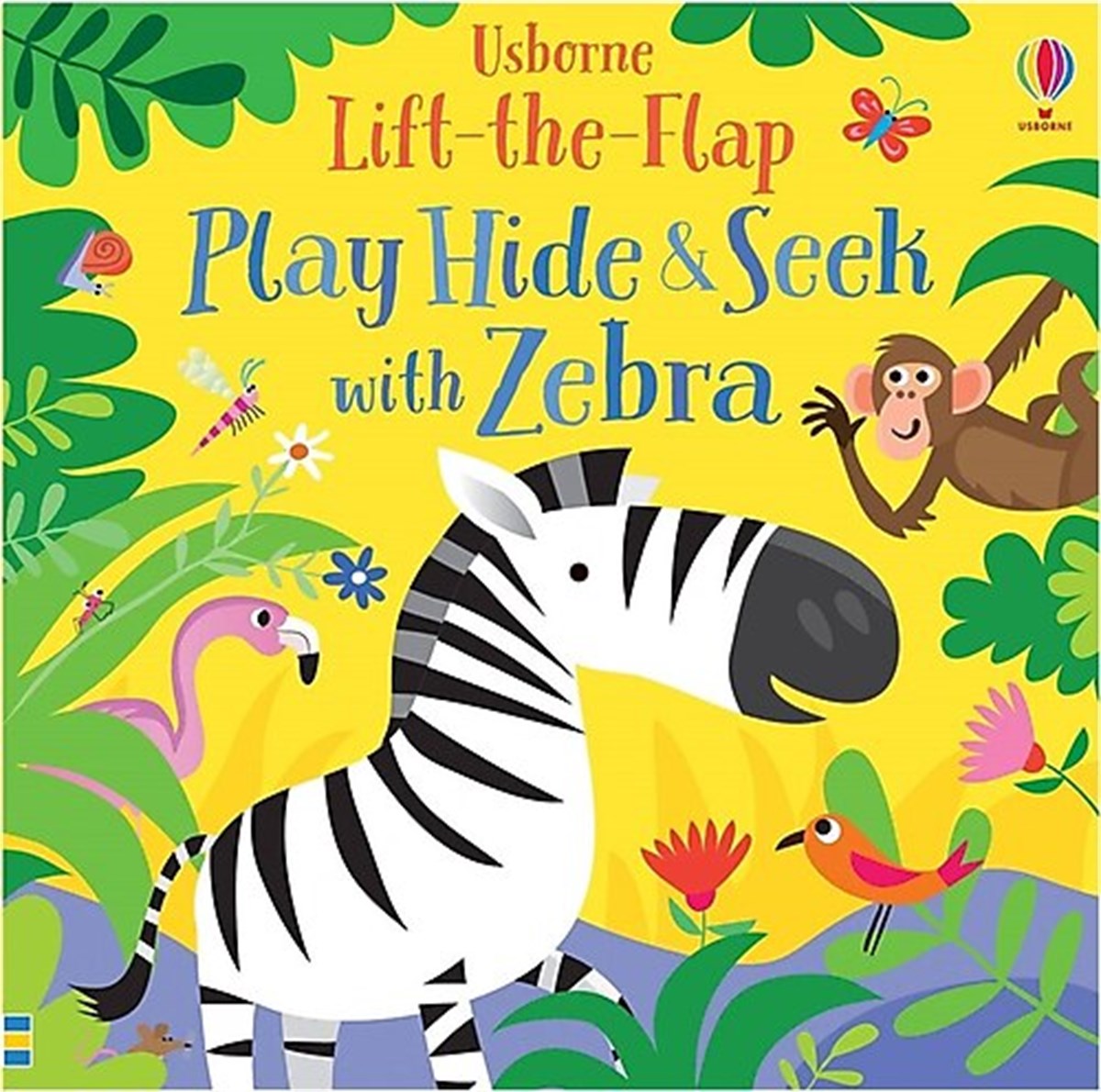 Usborne Play Hide and Seek With Zebra