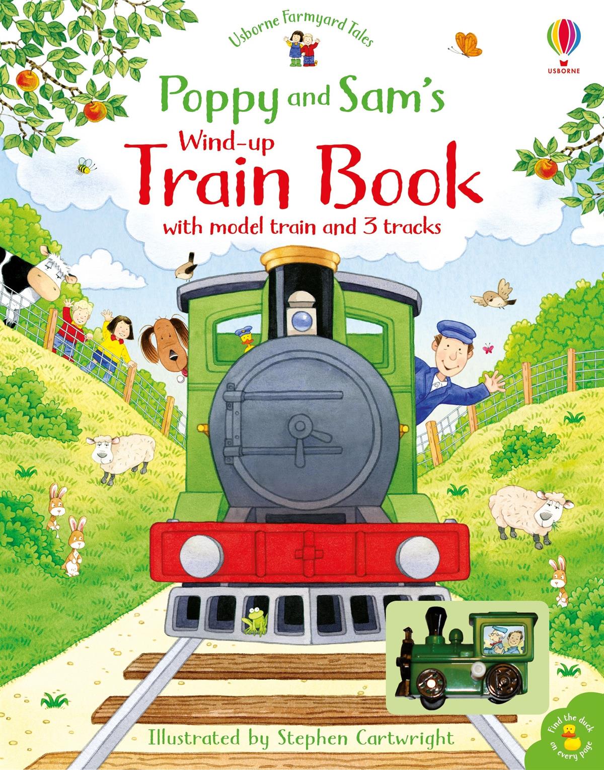 Usborne Poppy and Sam's Wind Up Train Book