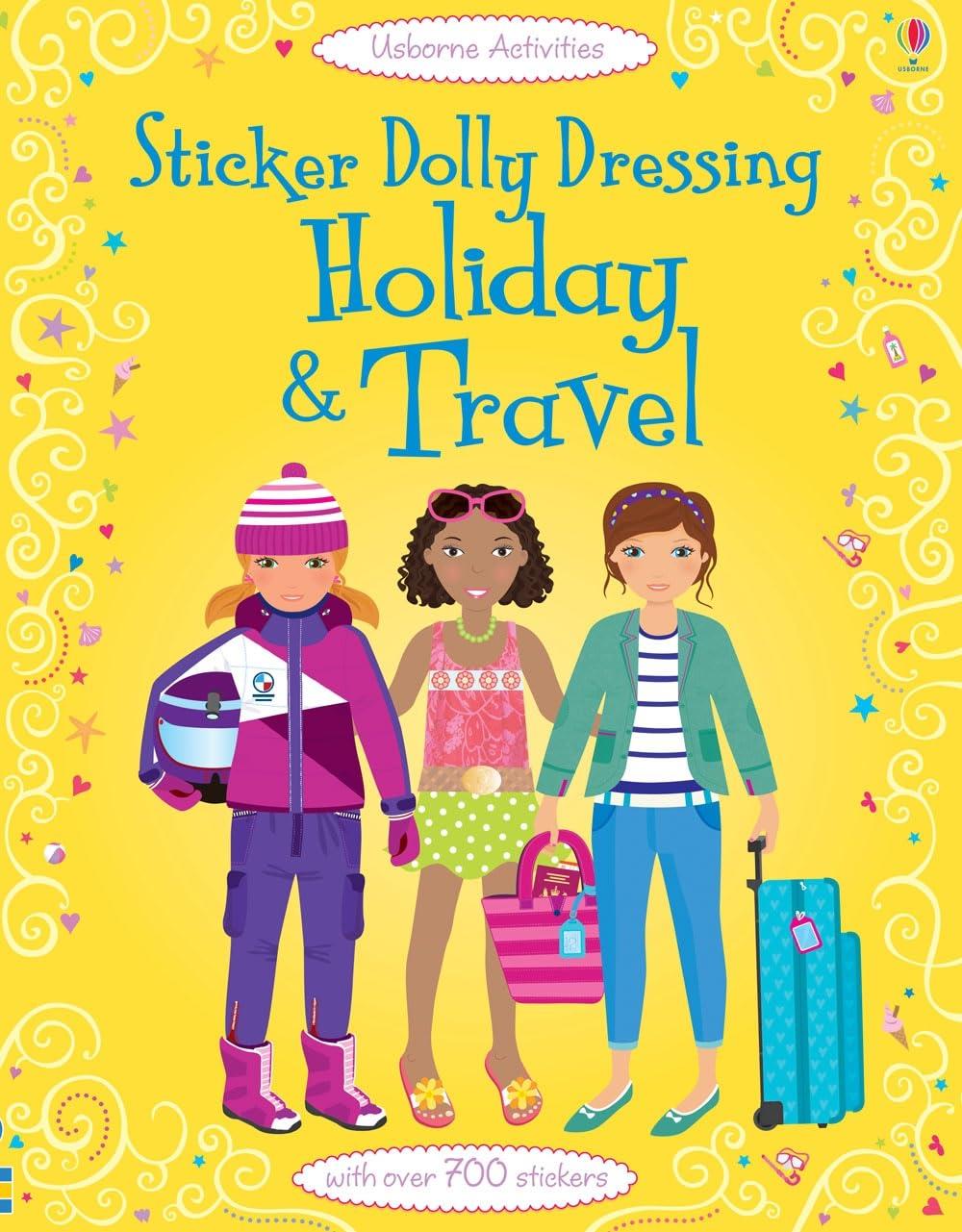 Usborne Sticker Dolly Dressing Holiday & Travel
