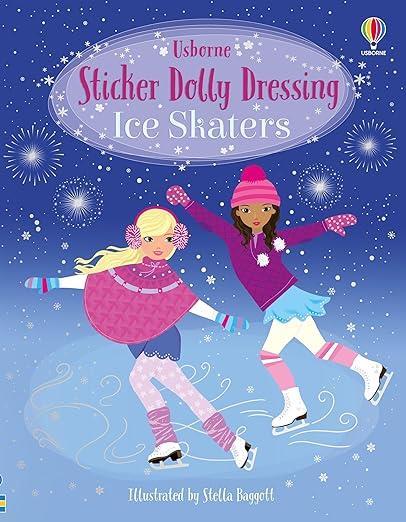 Usborne Sticker Dolly Dressing Ice Skaters