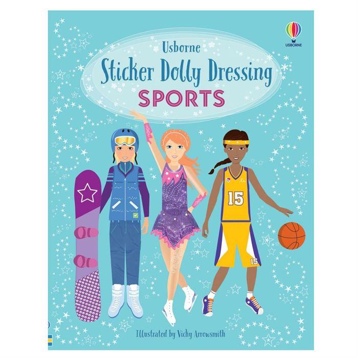Usborne Sticker Dolly Dressing Sports