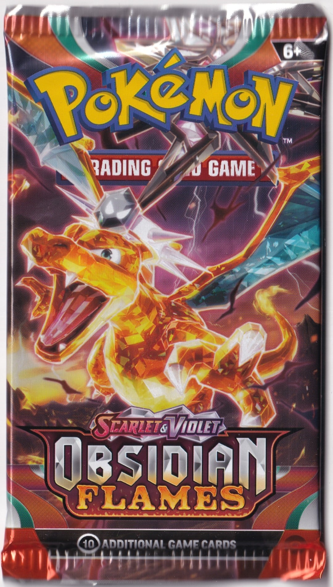 # Booster Pack #Pokemon TCG: Scarlet & Violet - Obsidian Flames Orijinal Booster Pack (10 Kart)