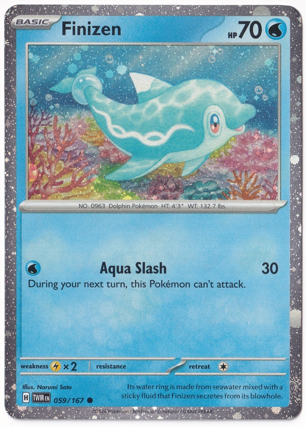 # Premium Kartlar #Finizen [Cosmos Holo] 059/167 - Twilight Masquerade - Pokemon Kartı (Mint)