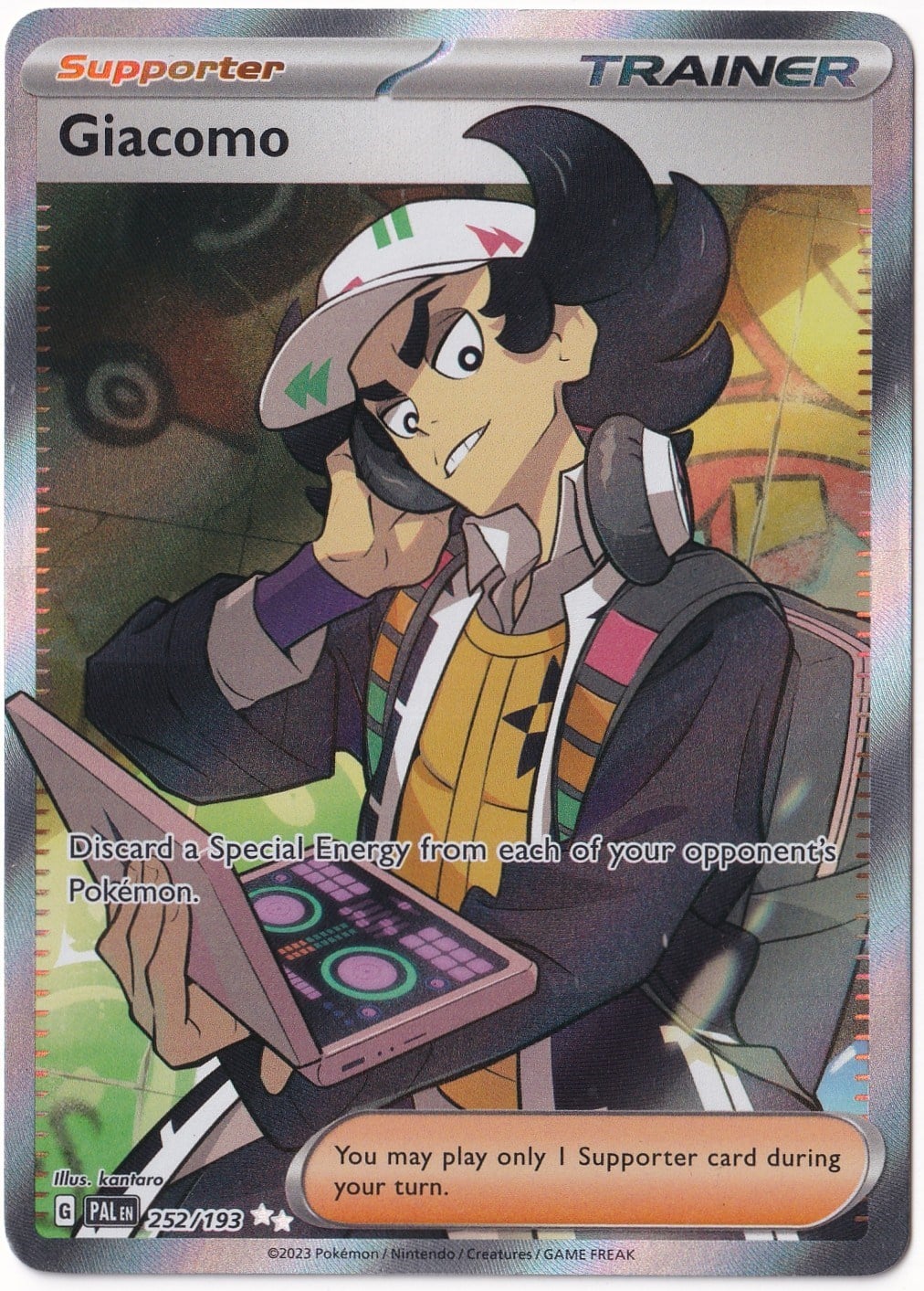 # Premium Kartlar #Giacomo #252 - Pokemon Paldean Fates - Pokemon Kartı (Mint)