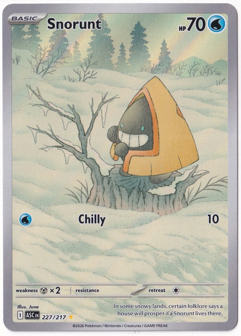 # Premium Kartlar #Snorunt #227 - Pokemon Ascended Heroes - Pokemon Kartı (Mint)