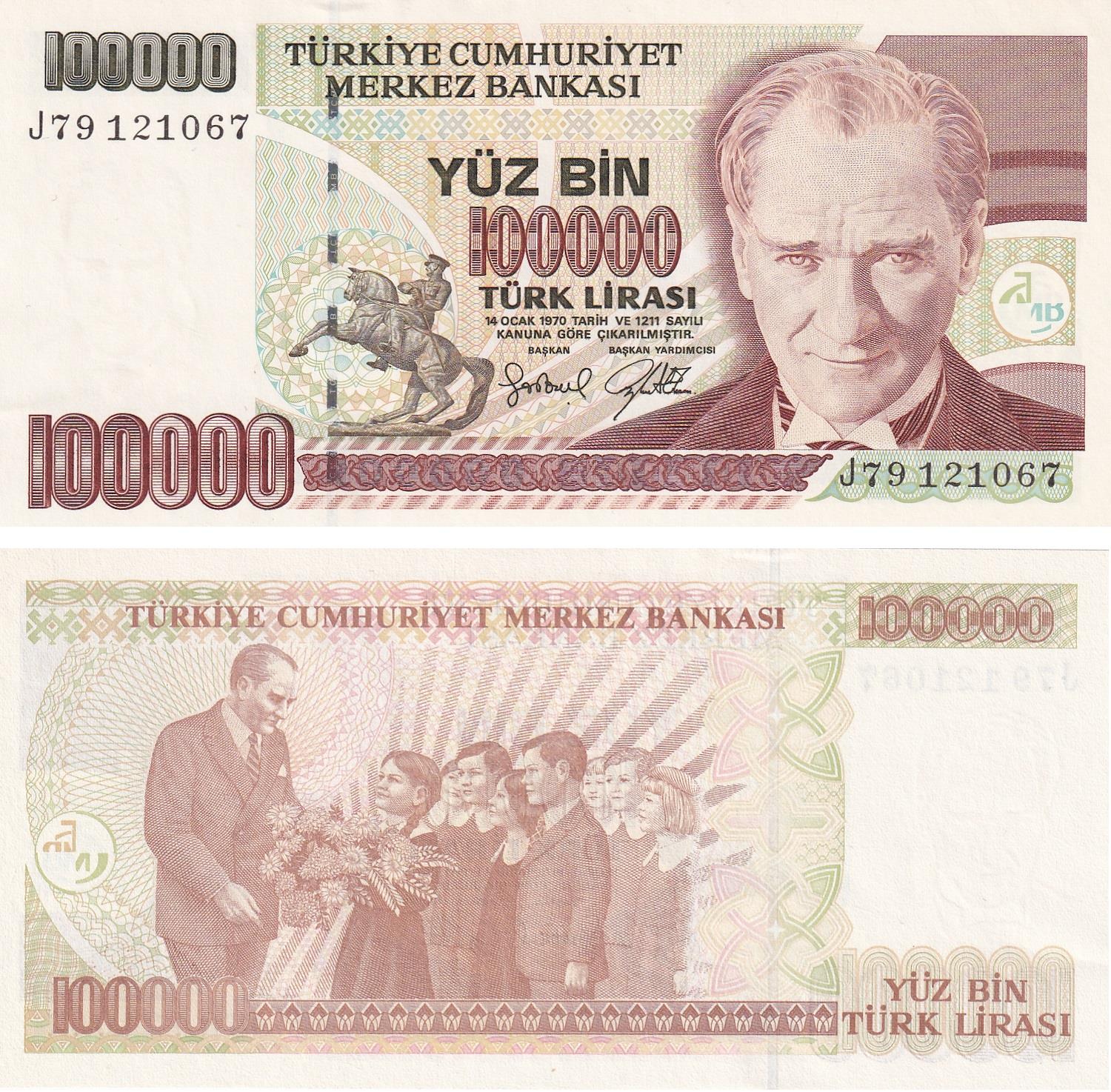 7. Emisyon7.Emisyon 3.Tertip 100.000 TL ÇİL