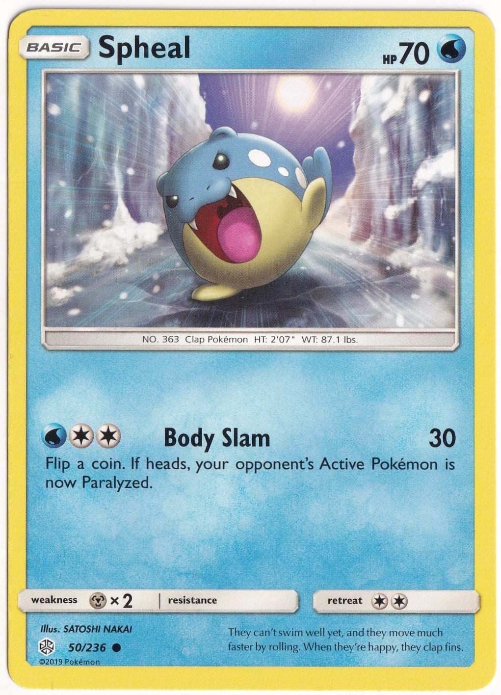 Cosmic EclipseSpheal #50 - Pokemon Cosmic Eclipse - Pokemon Kartı (Mint)