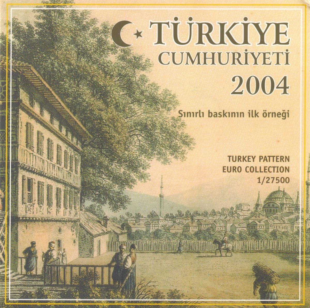 Türkiye Cumhuriyeti 2004 Türk Deneme Euro Koleksiyonu Seti