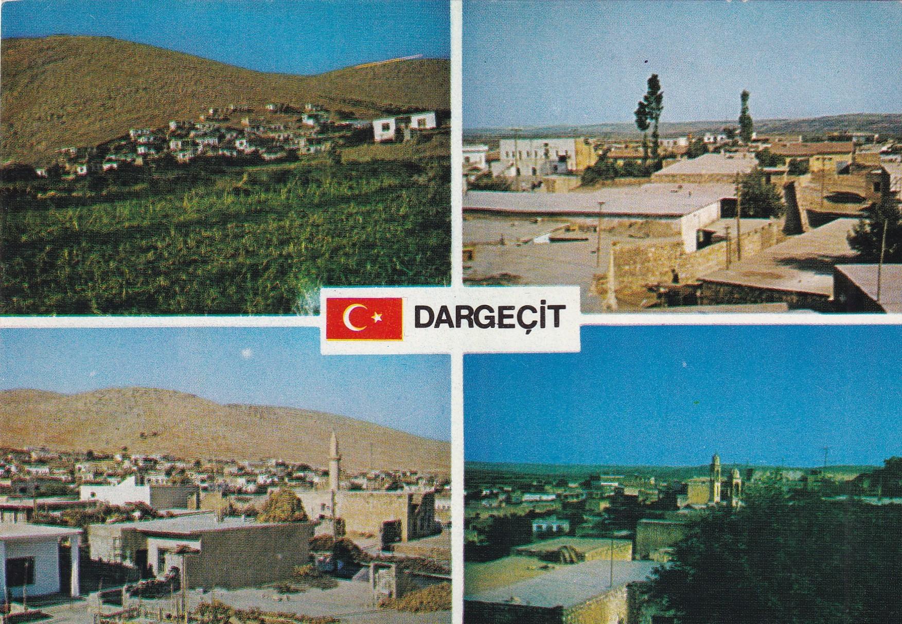 KartpostalDargeçit'ten dört görünüş, Midyat Kartpostalı