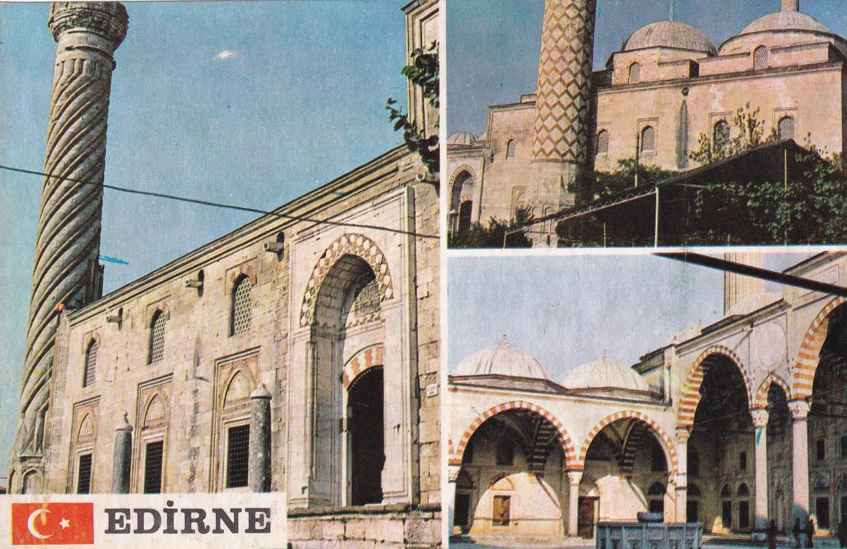 KartpostalEdirne'den görünüşler Kartpostalı