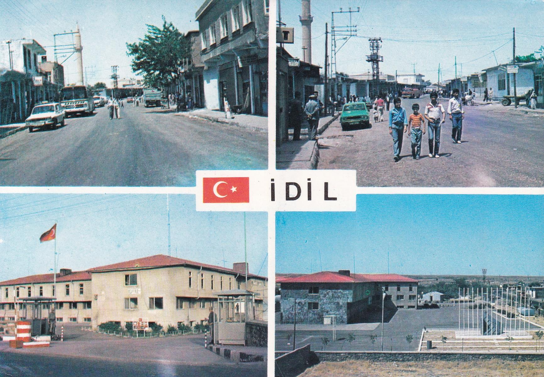Kartpostalİdil'den muhtelif görünüşler Kartpostalı