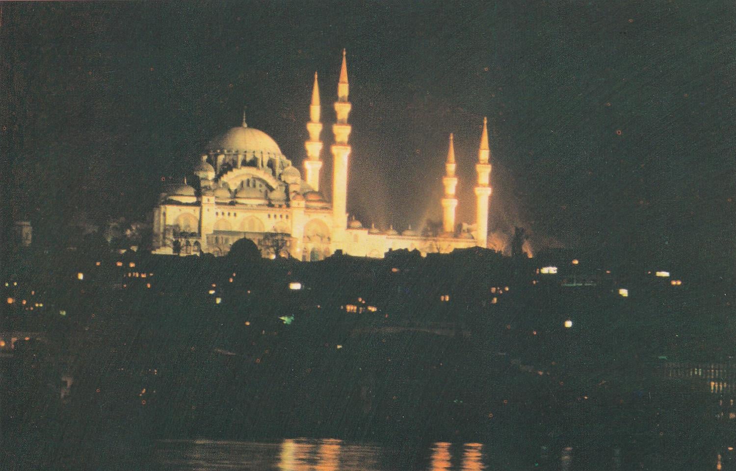 Kartpostalİstanbul, Süleymaniye Camii Kartpostalı
