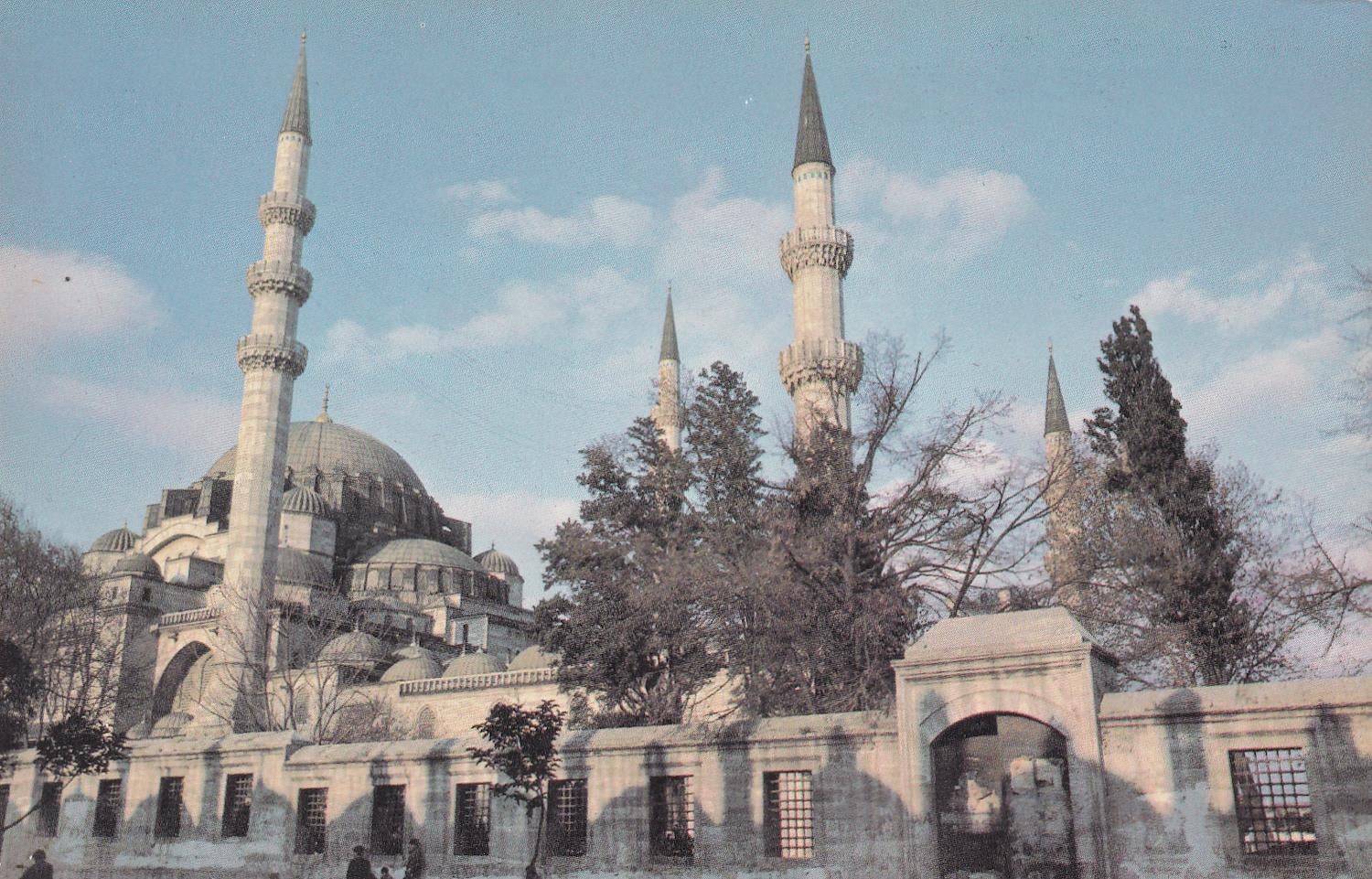 Kartpostalİstanbul, Süleymaniye Camii Kartpostalı