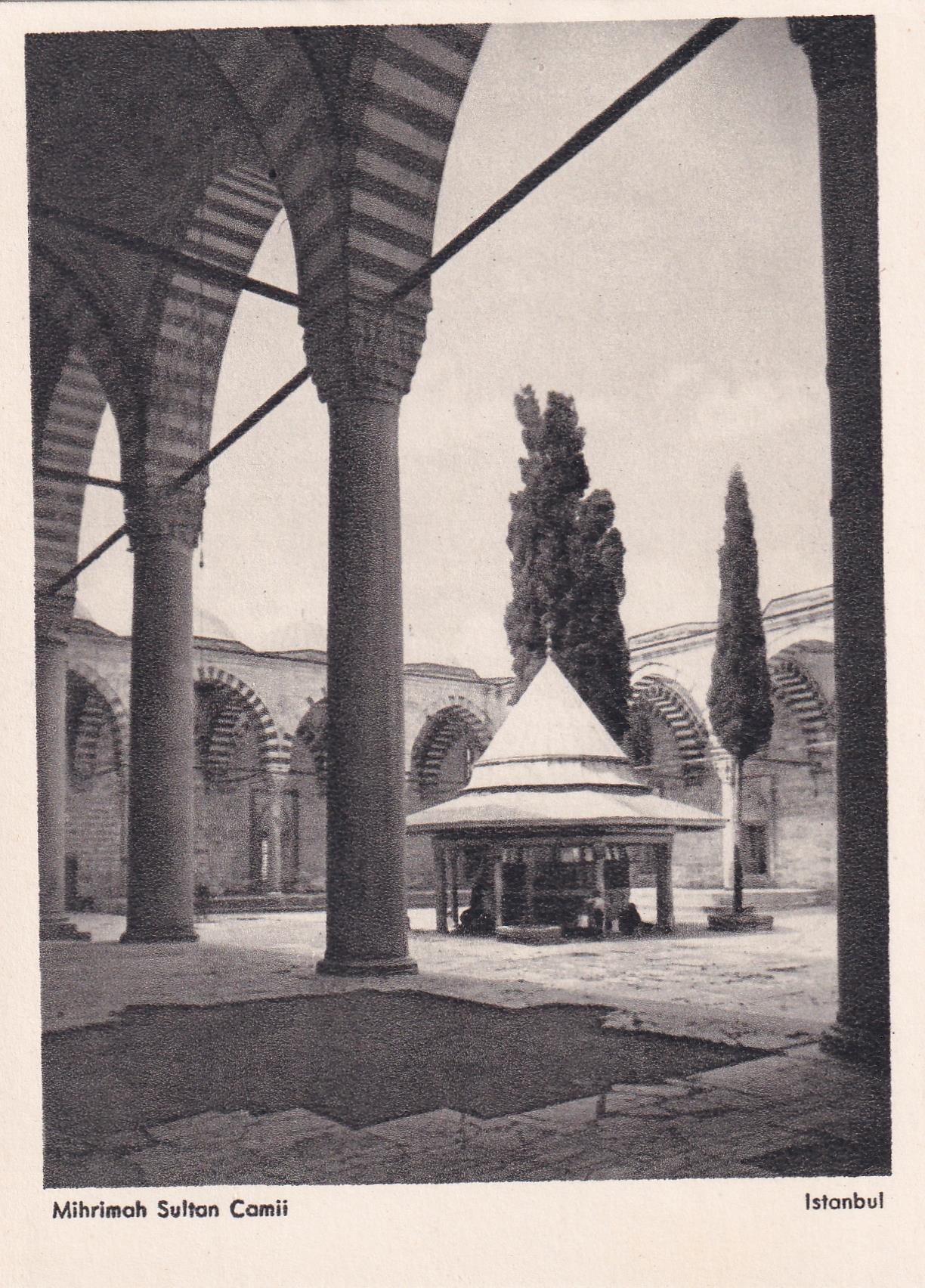 KartpostalMihrimah Sultan Camii, İstanbul Kartpostalı