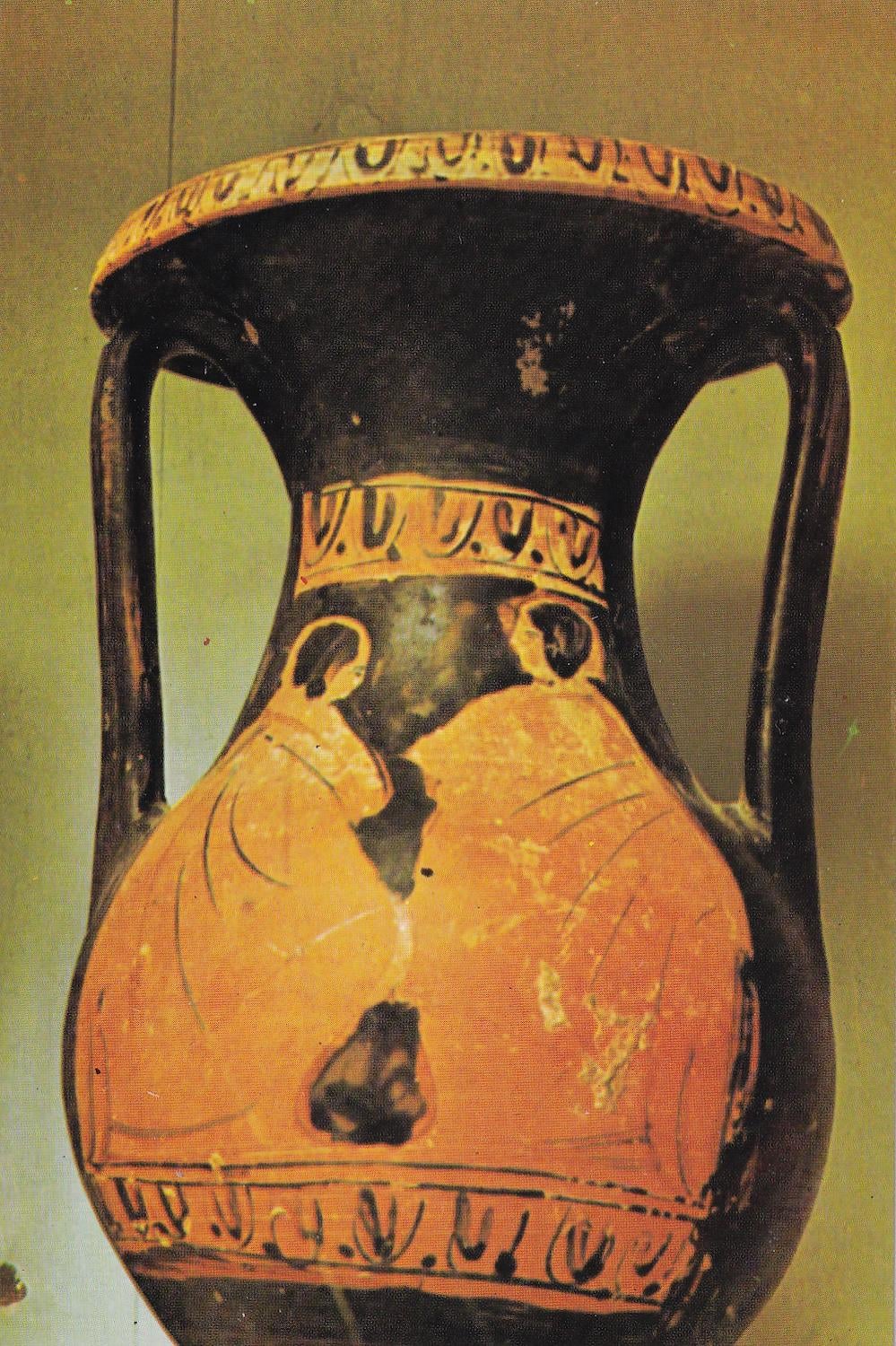 KartpostalTruva, Miken Devri Toprak Vazo Kartpostalı