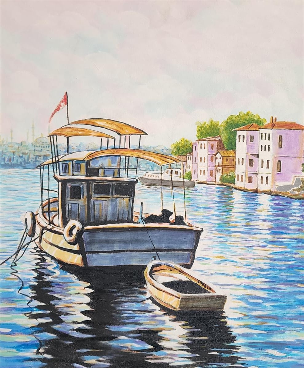 Orijinal EserlerHüseyin Savran (Tuval Üzerine Yağlı Boya) Çerçeveli