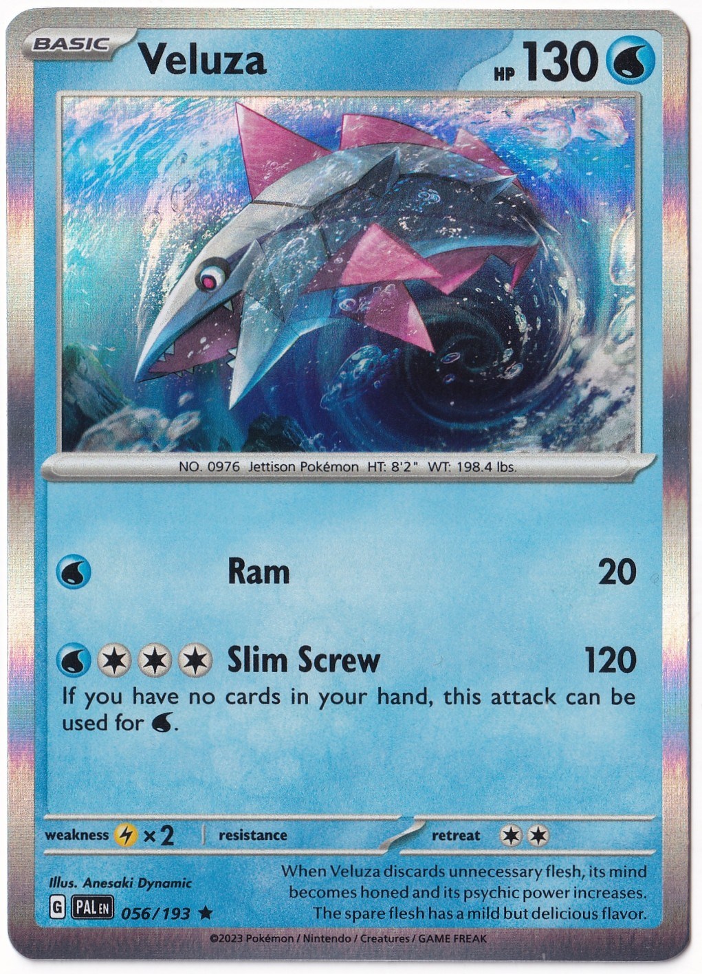 Paldea EvolvedVeluza 056/193 - Paldea Evolved - Pokemon Kartı (Mint)