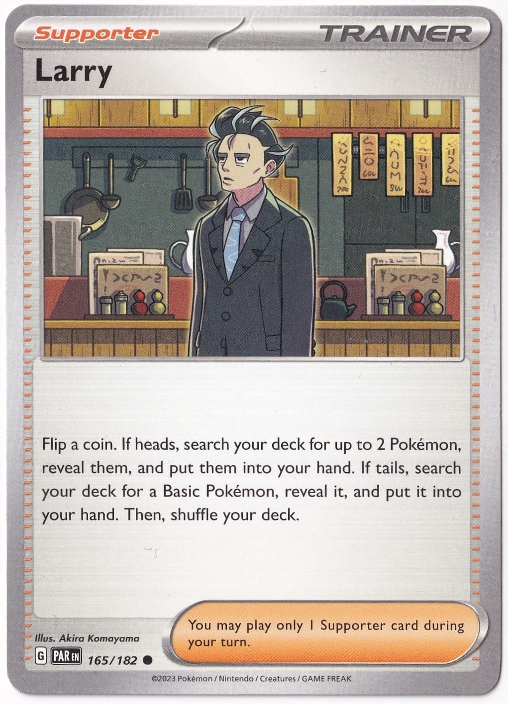 Paradox RiftLarry 165/182 - Paradox Rift - Pokemon Kartı (Mint)